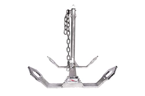 Fish Fighter - Boat Anchor - 40LB | Galvanized Breakaway River Boat Anchor