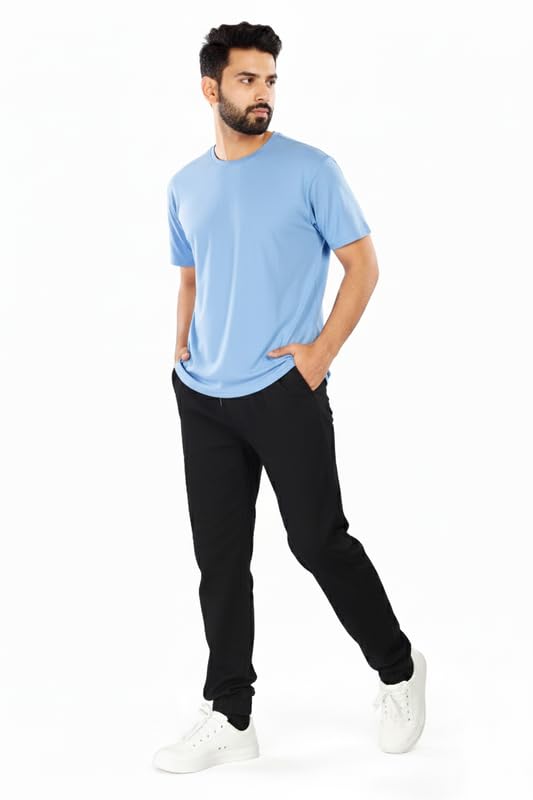 Image of UNOseven Men's Jogger Pant - Pure Cotton - Regular Fit - Available in Size: M-32inches | L-34inches | XL-36inches
