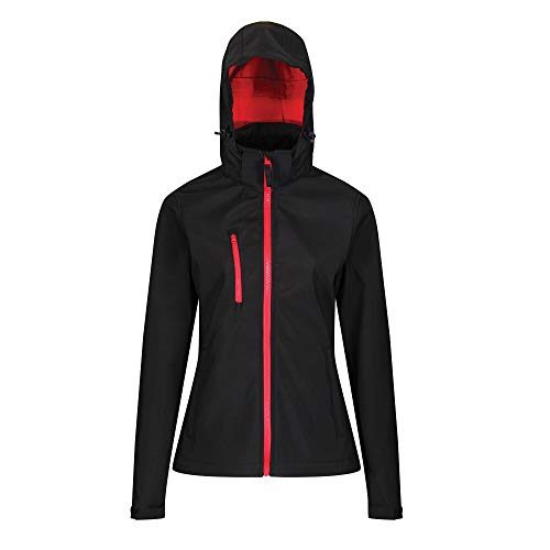 Chaqueta Softshell para mujer cortavientos Regatta Venturer de 3 capas impermeable 2