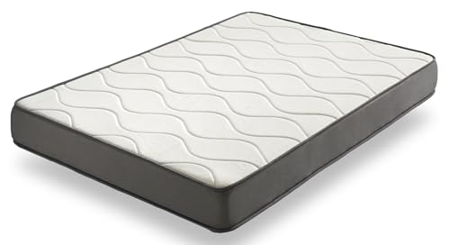 HOGAR24 ES | ViscoSleep - Colchón Viscoelástico de Alta Densidad: Máximo Confort, Soporte Ergonómico y Protección Antiácaros - Medida: 80x160 cm.
