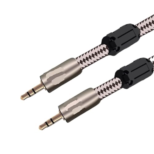 Câble audio 3,5 mm mâle-mâle stéréo de 3m pour casque et haut-parleur