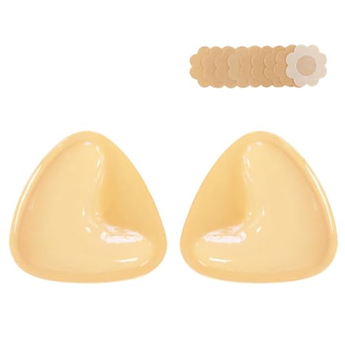 Double-Sided Sticky Bra Pads Inserts Ultra Instant Lift Bra Inserts Push up Bikini Pad for Swimsuit Sports Bra