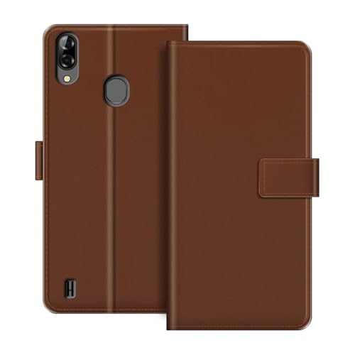 ESACMOT ���U�[�E�H���b�g�P�[�X Blackview A60 Pro �Ƃ̌݊������� �J�[�h�z���_�[���X�^���h�t���蒠�^�P�[�X�A�}�O�l�b�g���J�A�ϏՌ��t�H���I�A�J���t���ȃf�U�C�� (��)