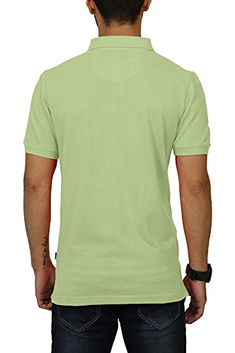 Image of Celsius Men's Half Sleeve Classic Solid Pique Polo with Pocket