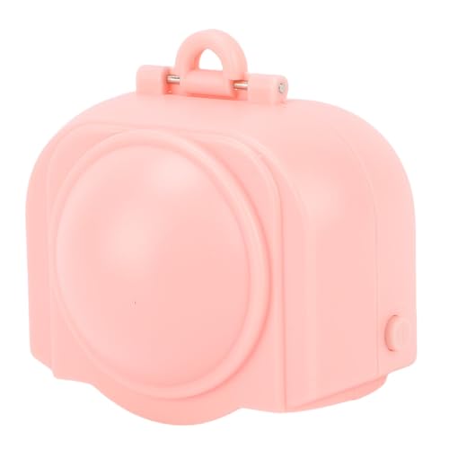 GOWENIC Insta360s X5 スポーツカメラ用レンズキャップ、表面コーティングされた ABS レンズ保護カバー、防塵、傷防止、保護用クリアイメージング (ピンクがかった)