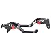 Auzkong Palancas de embrague de freno cortas ajustable para Yamaha YZF-R125/125R 2014-2020,...