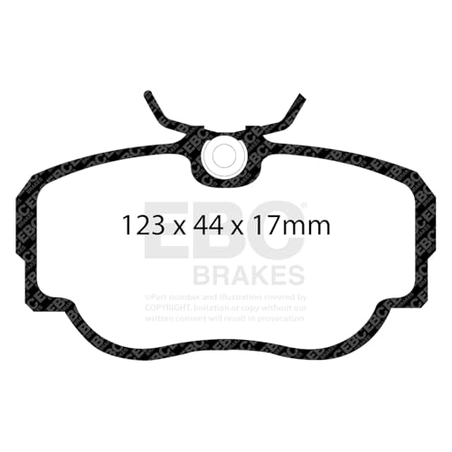 Image of EBC Brakes Redstuff 3000 Series Sport Brake Pad Set DP3779C to Fit SAAB,BMW