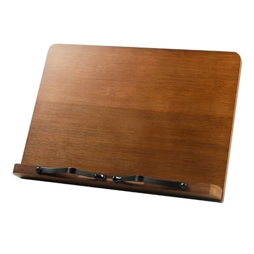Support de livre en bois : fini les pages qui tournent, angles réglables pour musique
