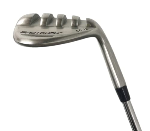 ProTouch 56 Degree Sand Wedge - Men & Women - Patented Sole Channels - Escape Bunkers with Ease - Less Resistance - Conforms to USGA Rules - Cuts Strokes from Your Game - 30-Day Guarantee!