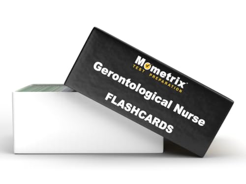 Image of Gerontological Nurse Exam Study Cards: Gerontological Nurse Practitioner Certification Review and Practice Test Questions [Full Color Cards]