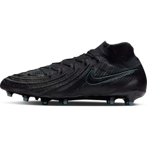 Nike Herren Phantom Luna 2 Elite AG High-Top-Fußballschuh, Black/Black-Deep Jungle, 44.5 EU