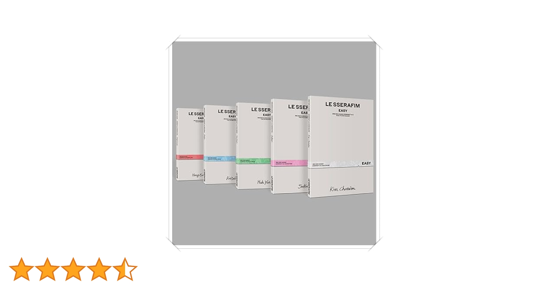 Amazon.co.jp: LE SSERAFIM - 3rd Mini Album [EASY] (COMPACT