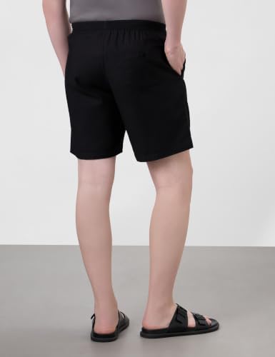 Image of Symbol Premium Men's Pack of 2 100% Cotton Super Soft Solid Boxers | Elasticated Waistband | Dual Side Pockets | Available in Plus Sizes