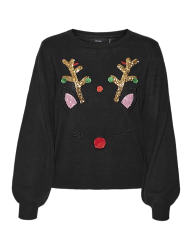 Vmrudolf Ls O-Neck Pullover Xmas LCS