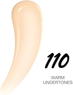 Maybelline Super Stay Lumi-Matte Foundation, Lightweight and Buildable Full Coverage Foundation Makeup For Up To 30HR Wear, 110, 1 Count