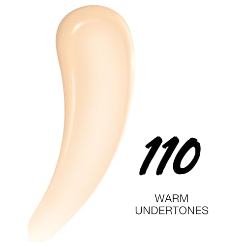 Maybelline Super Stay Lumi-Matte Foundation, Lightweight and Buildable Full Coverage Foundation Makeup For Up To 30HR Wear, 110, 1 Count