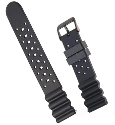 Bracelet montre en caoutchouc de qualité supérieure pour sangle de montre Promaster