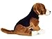 Teddy Hermann 92789 Jagdhund 29 cm, Kuscheltier mit idealem Recyclinganteil (Füllmaterial)