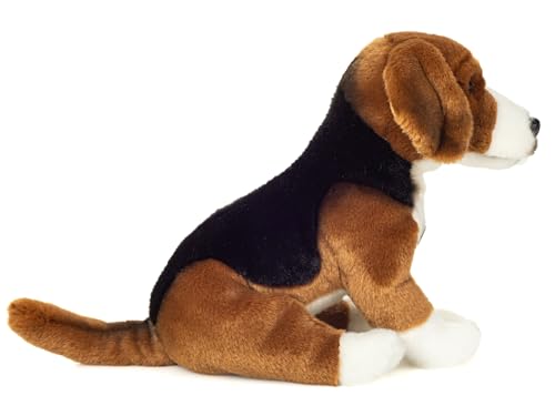 Teddy Hermann 92789 Jagdhund 29 cm, Kuscheltier mit idealem Recyclinganteil (Füllmaterial)