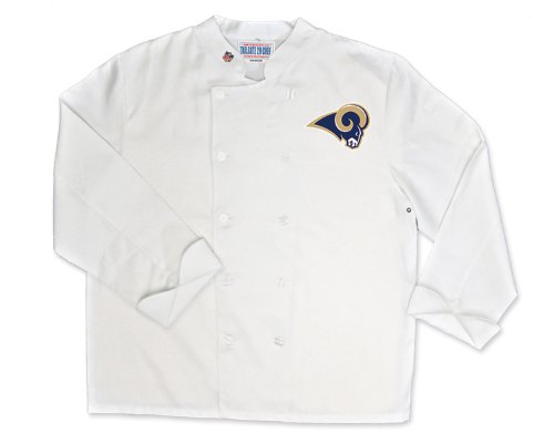 NFL St. Louis Rams Classic Chef Coat (Medium)