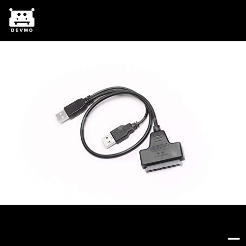 Cable adaptador SATA a USB 2.0 para disco duro miniatura 2
