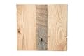 ECO FRIENDLY DIGS Skip Planed Unfinished Premier Grade Rustic Fence Oak Certified Reclaimed Wood Flooring, Authentic Salvaged Planks, Sold by Sq. Ft. Bundles (Random Widths & Lengths, 1500 Sq. Ft.)