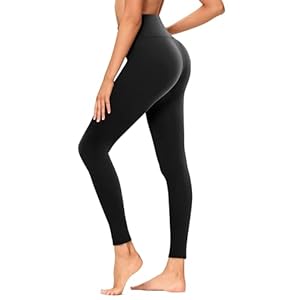 GAYHAY High Waisted Leggings for Women – Soft Opaque Slim Tummy Control Printed Pants for Running Cycling Yoga