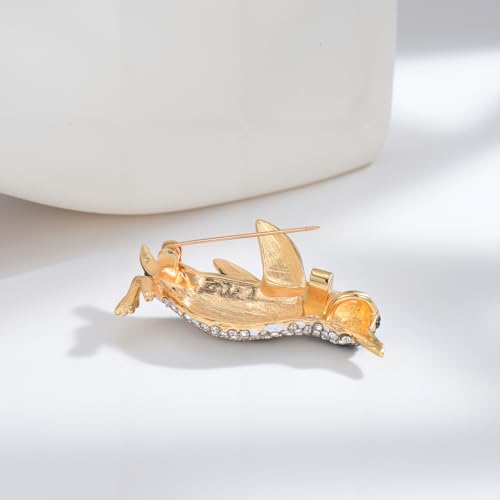 Image of Cute Animal Brooch Pins, Animal Theme Brooches Accessories for Clothes, Birthday Christmas Gift for Women