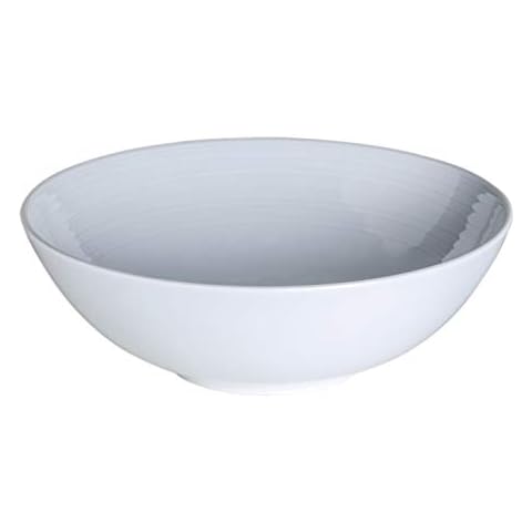 Kahla Nature Dinnerware Porcelain Salad Serving Bowl, 21cm, 1.3L, White Cover