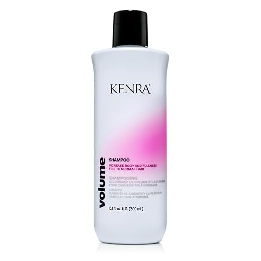 Kenra Professional Volume Shampoo | Creates Body, Bounce & Fullness | Increases Volume up to 45% | Adds Shine | Color Safe | Fine To Normal Hair | 10.1 fl. oz.