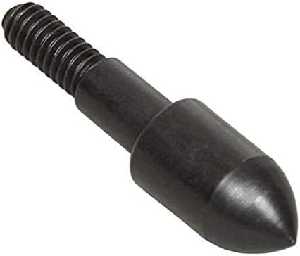 Allen Company Archery Bullet Points – Soft Arrow Tips for Target Practice – Screw-On Design – Reduces Wear and Tear on Targets – Multiple Sizes/Grain – 12-Pack – Black