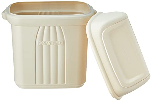 Lixeira Pia Sanremo Cinza Plástico