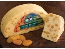 Wensleydale Creamery Real Yorkshire with Apricots Cheese, 2.4 Pound -- 4 per case.
