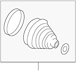 Kia 49583-3S000 CV Joint Boot