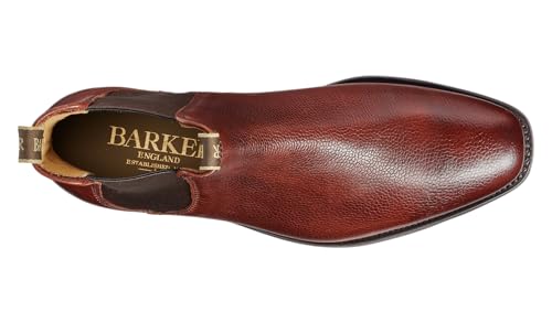 Image of BARKER Mansfield Handcrafted Men's Chelsea Boot - Premium Handmade Leather Chelsea Boots for Stylish Comfort