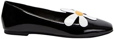 Katy Perry Women's The Evie Daisy Flat Ballet, Black, 7 | Image 5