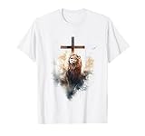 Yeshua The Lion of Judah Christian Cross Design
