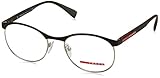  Prada Linea Rossa 0PS 50IV, Monturas de Gafas para Hombre, Multicolor (Brown Rubber/Gunmetal), 51