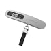 GRIFEMA GA2006 Báscula Maletas Viaje Portátil, Báscula de Equipaje con Pantalla LCD, Hasta 110 lb/50 kg, para Viajes al Aire Libre, Plata