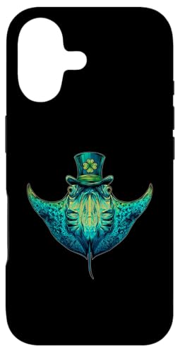 Manta Ray Stingray ���p�g���b�N�f�[ �p�e�B�̓� �A�C�������h�A�C�������h �X�}�z�P�[�X iPhone 17 �p