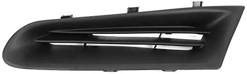 Grille de calandre pare-chocs noire gauche | Installation facile & qualité OEM | Compatible avec Renault Clio 3 III | FINAO AUTOPARTS