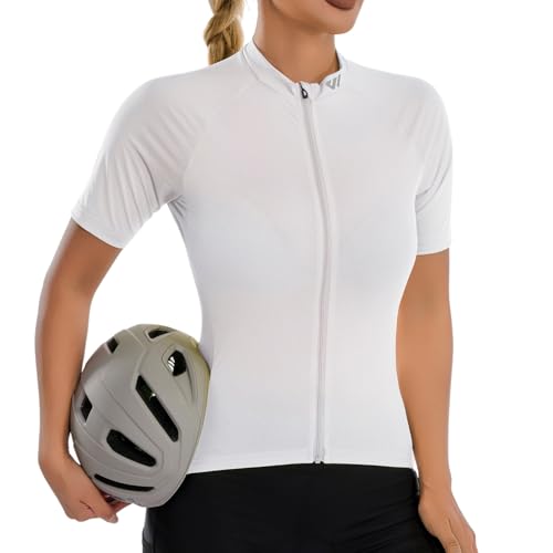 Lo.gas Radtrikot Damen Kurzarm,Fahrradtrikot Rennrad Trikot Atmungsaktiv...