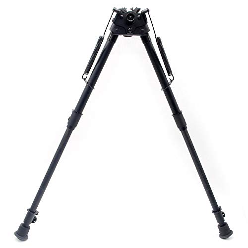 TRIROCK Title Bipod with Posi-Lock Adjustable Spring Loaded 13 to 27 Inch with Quick retraction Button