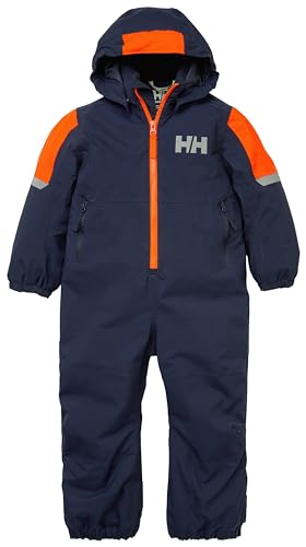 Image of Helly-Hansen Rider 2.0 Insulated Snow Suit - Kids Unisex, Waterproof, Windproof, Reinforced Knees & Seat, Reflective Elements