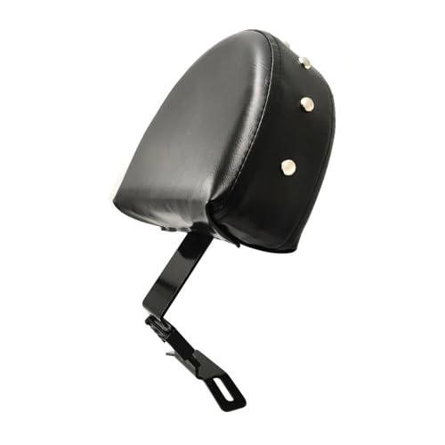 Dossier passager clouté avec rack pour moto Heritage Softail et Fatboy 2007-2017