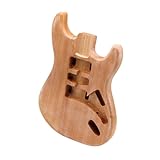 mejor kit montaje guitarra Construya su propia guitarra eléctrica equipada con potentes pastillas HH, perfecta para músicos que aprecian los tonos cálidos y con mucho cuerpo y disfrutan de la satisfacción de construir su propio instrumento.