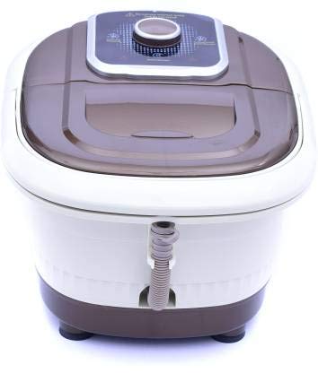 Close-up of the drain pipe on the IRIS JY-868A Foot Spa Massager