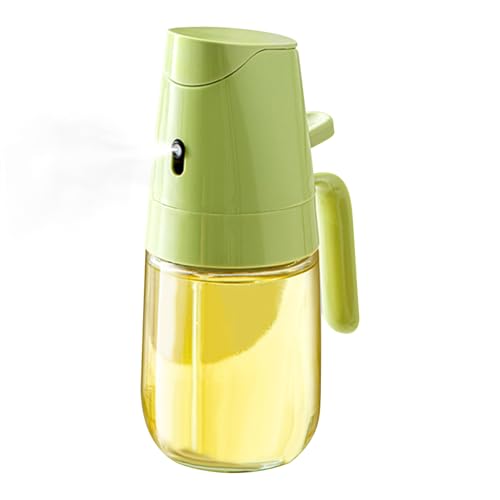 Zohuwerui Dispensador de, botella vertedora de cocina, pulverizador de de oliva de 300 ml, para apartamentos, restaurantes, jardín, barbacoa, camping, picnic, freidora de aire, parrilla