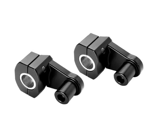 Elevar manillar de motocicleta con soporte ajustable de aluminio de 28mm 2
