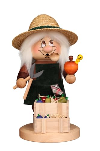 Christian Ulbricht Räuchermännchen Wichtel Obstwiesenbauer - 28,5 cm